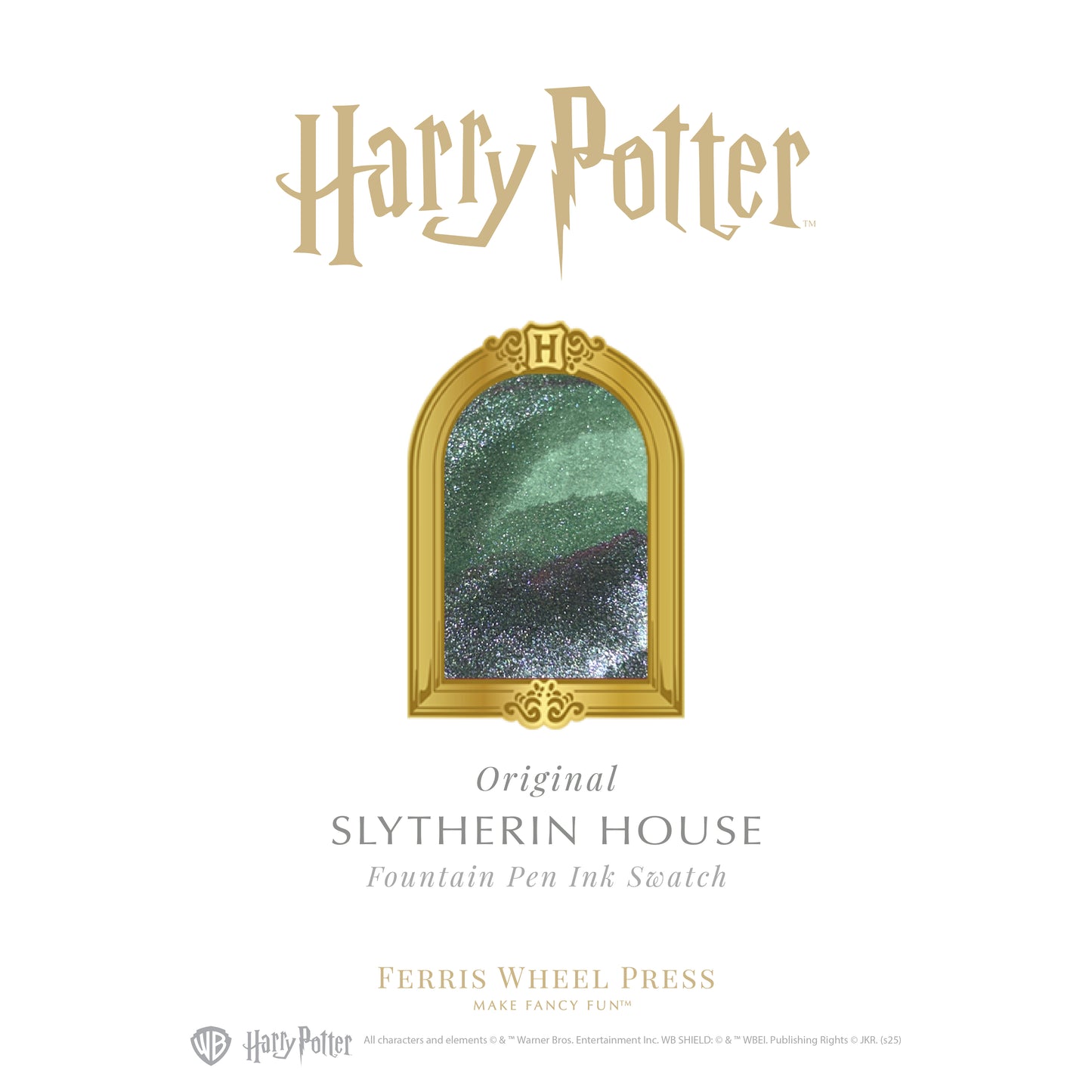 Ferris Wheel Press Harry Potter Slytherin House (38ml) Bottled Ink (Limited Edition)