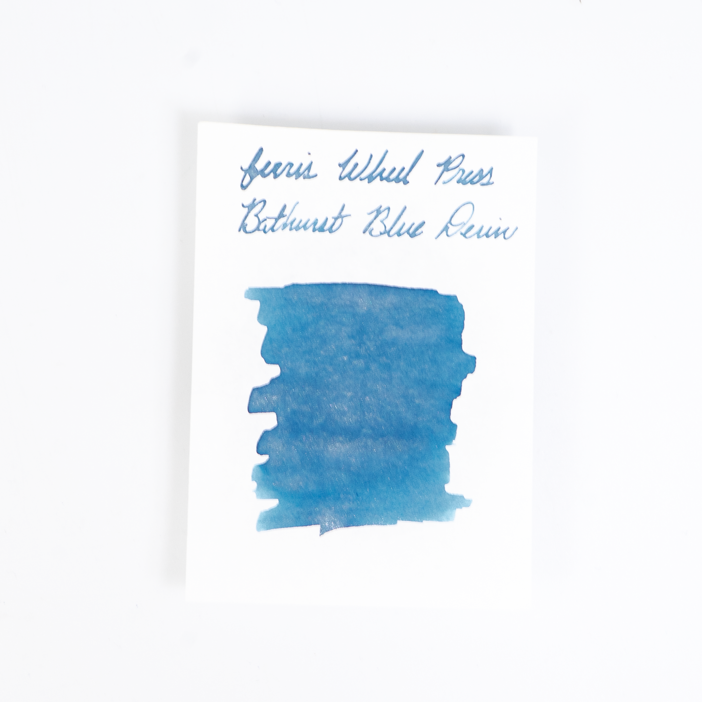 Ferris Wheel Press Bathurst Blue Denim (38ml) Bottled Ink