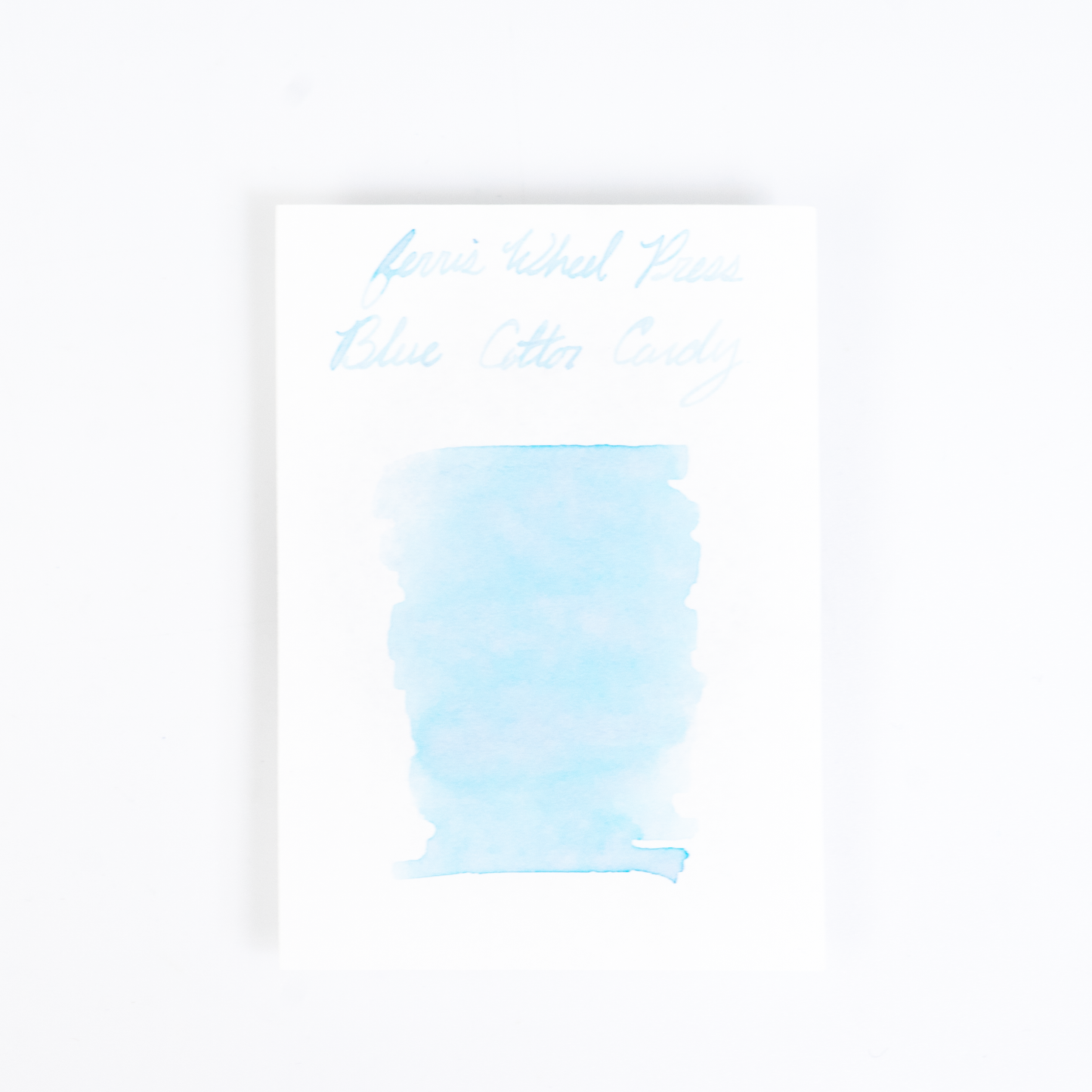 Ferris Wheel Press Blue Cotton Candy (38ml) Bottled Ink (Discontinued)