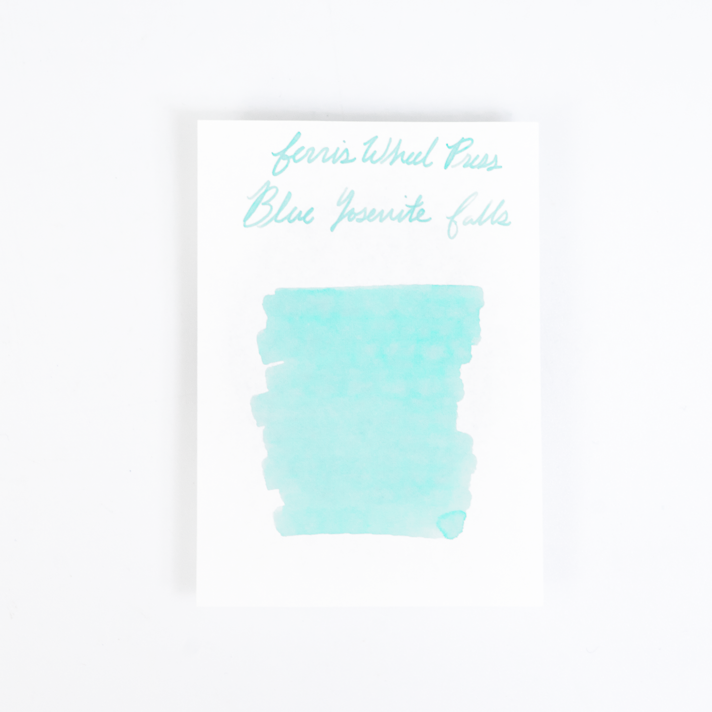 Ferris Wheel Press Blue Yosemite Falls (38ml) Bottled Ink
