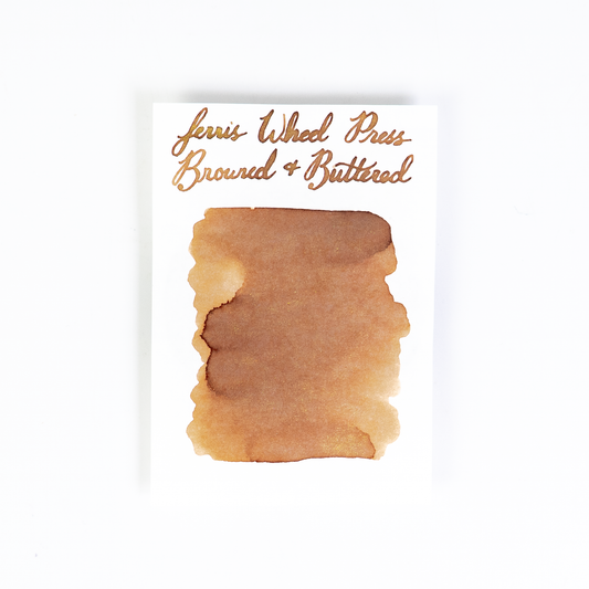 Ferris Wheel Press Brown & Buttered (38ml) Bottled Ink