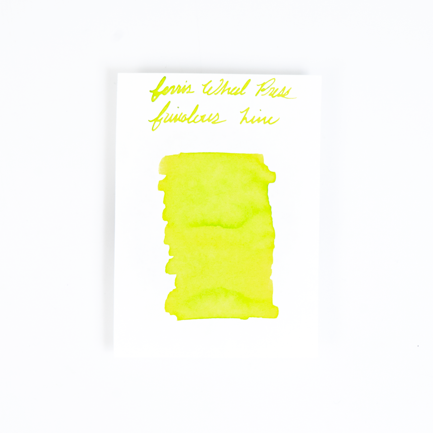 Ferris Wheel Press Frivolous Lime (38ml) Bottled Ink (Discontinued)