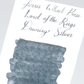 Ferris Wheel Press Lord of the Rings Dawning Silver (28ml) Bottled Ink