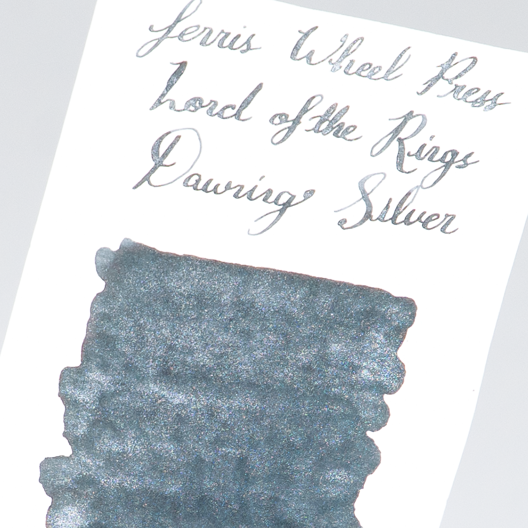 Ferris Wheel Press Lord of the Rings Dawning Silver (28ml) Bottled Ink