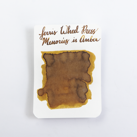 Ferris Wheel Press Memories of Amber (38ml) Bottled Ink