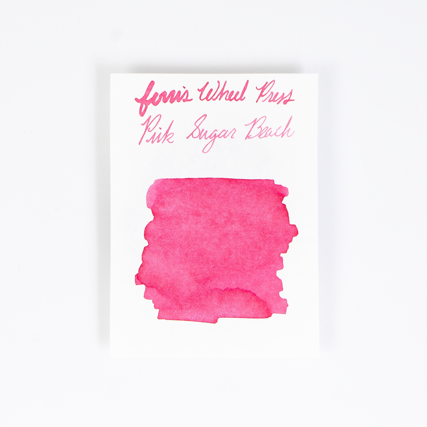 Ferris Wheel Press Pink Sugar Beach (38ml) Bottled Ink