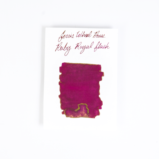 Ferris Wheel Press Ruby Royal Flush (20ml) Bottled Ink - Down the Rabbit Hole