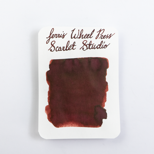 Ferris Wheel Press Scarlet Studio (38ml) Bottled Ink