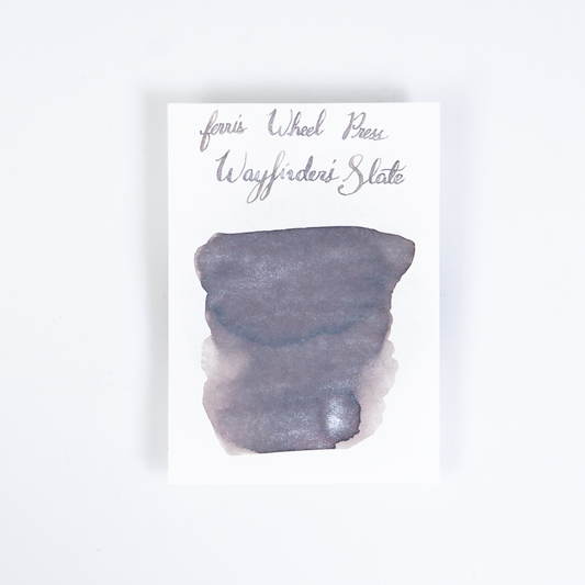 Ferris Wheel Press (10ml) Bottled Ink - Wayfinders Slate