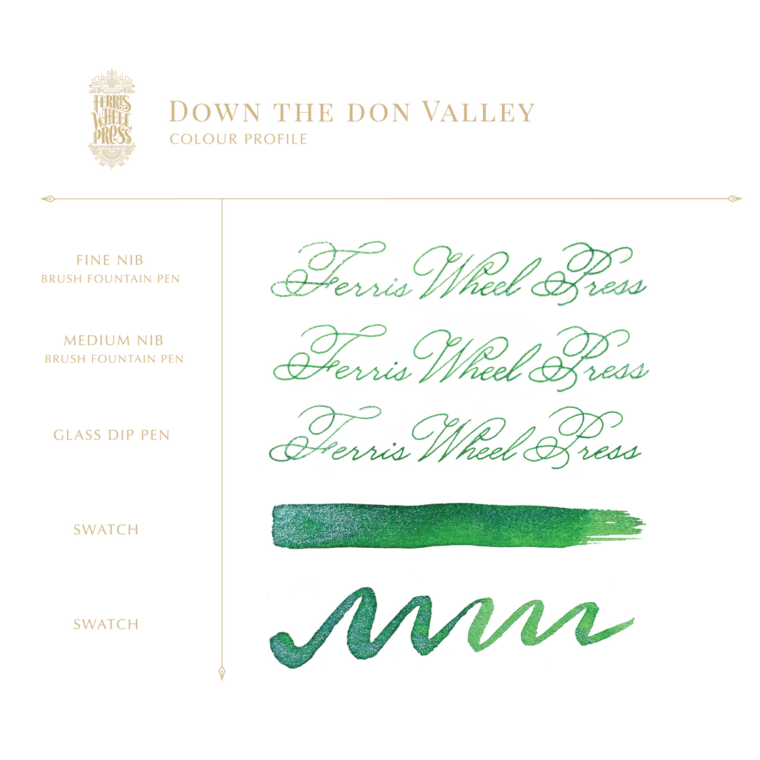Ferris Wheel Press Down the Don Valley (38ml) Bottled Ink