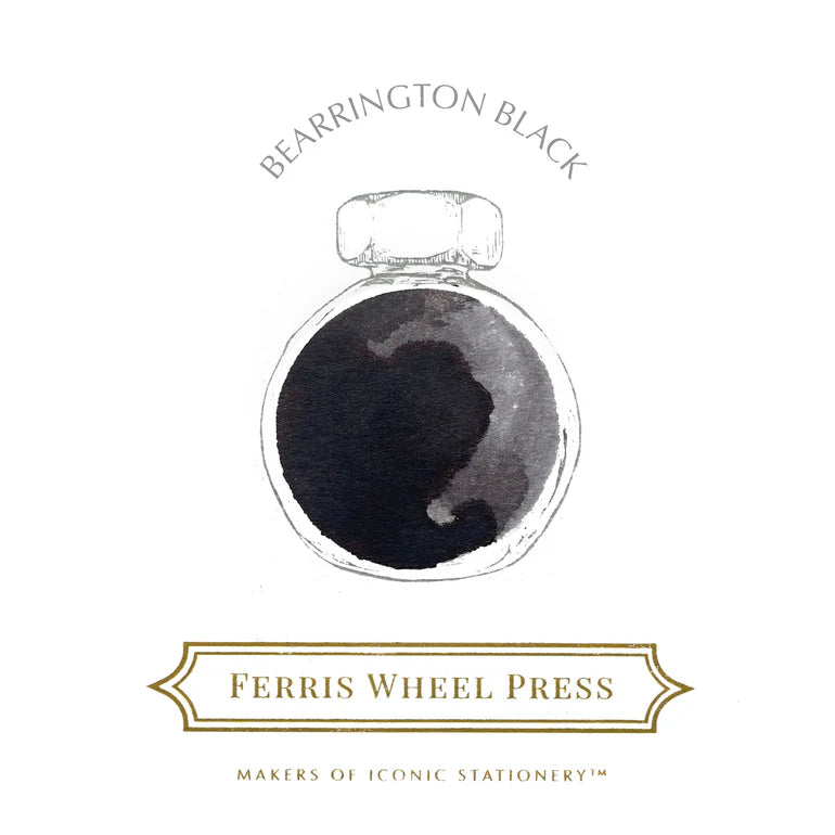 Ferris Wheel Press Bearrington Black (38ml) Bottled Ink