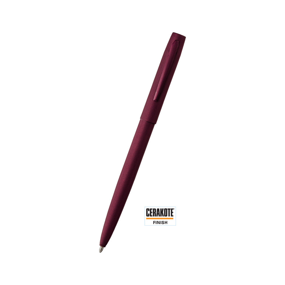 Fisher Space Pen Hi-Vis Cerakote Cap-O-Matic Space Pen - Black Cherry