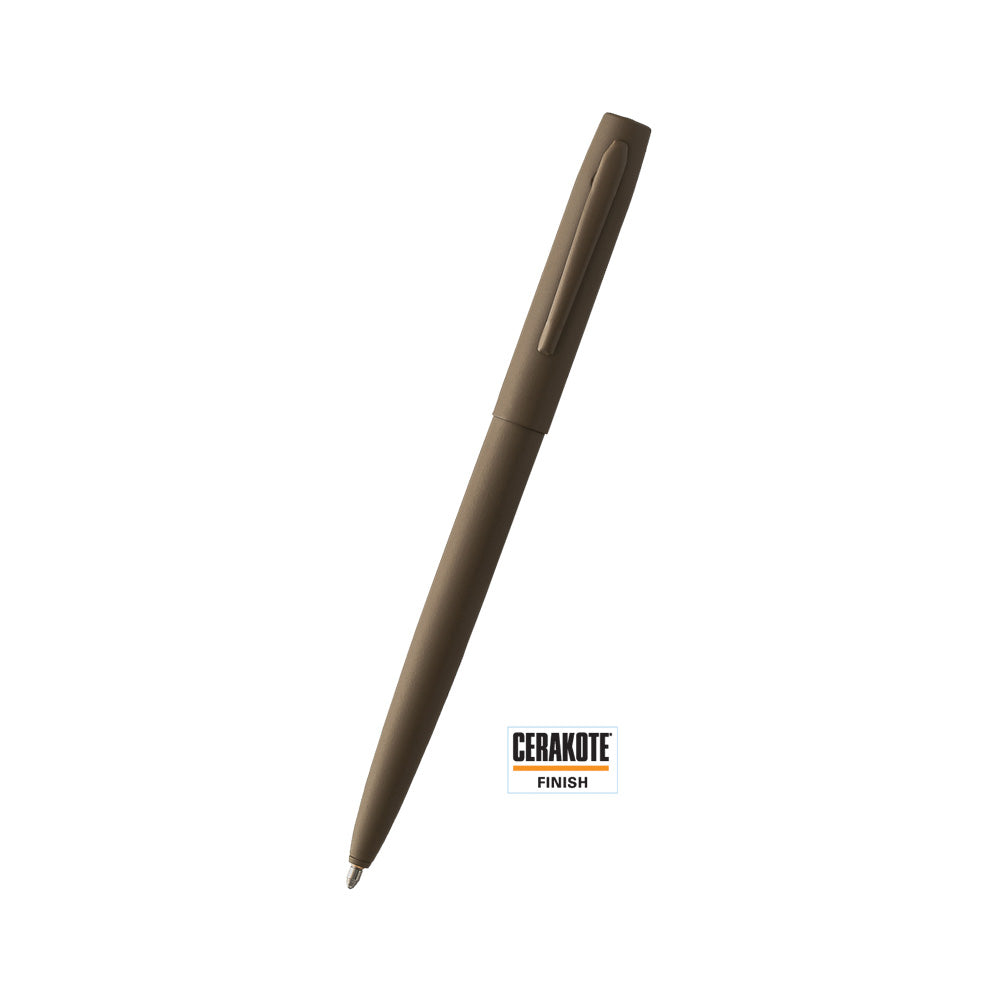 Fisher Space Pen Hi-Vis Cerakote Cap-O-Matic Space Pen - Flat Dark Earth