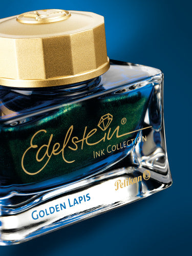Pelikan Edelstein Golden Lapis Bottled Ink (50ml) (Ink of the Year 2024)