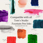 Tom's Studio Lumos Pro The Infinitely Refillable Pen - Stainless Steel (Duo Tip)
