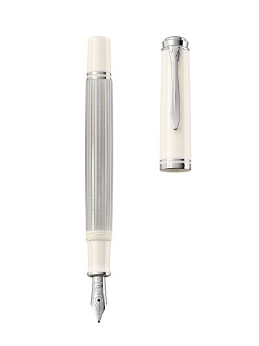 Pelikan Souverän M405 Fountain Pen - White