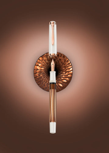 Pelikan Classic M200 Fountain Pen - Copper with Rose Gold Trim (Special Edition)