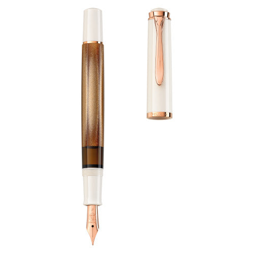 Pelikan Classic M200 Fountain Pen - Copper with Rose Gold Trim (Special Edition)