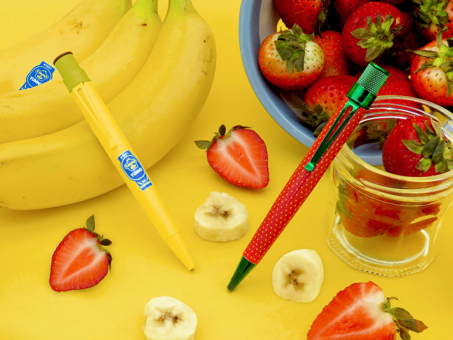 Retro 51 Tornado Rollerball - Strawberry (Fruit Series)