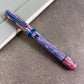Pre-Owned Nahvalur Nautilus The Blue Ringed Fountain Pen M