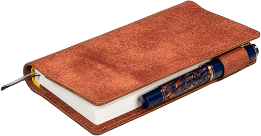 Galen Leather Slim Hobonichi Planner Cover - Aged Copper