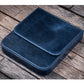 Galen Leather 6 Slot Magnum Opus Pen Case - Crazy Navy Blue (with Removable Tray)