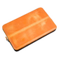 Galen Leather 12 Slot Zippered Magnum Opus Pen Case - Crazy Honey Ochre (with Removable Pen Tray)