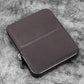Galen Leather 6 Slot Zippered Magnum Opus Pen Case - Black