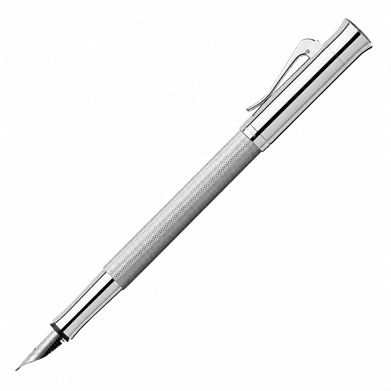 Graf von Faber-Castell Fountain Pen - Guilloche Rhodium – Dromgoole's ...