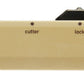Kokuyo Hakoake 2Way Scissors + Cutter - Standard - Beige