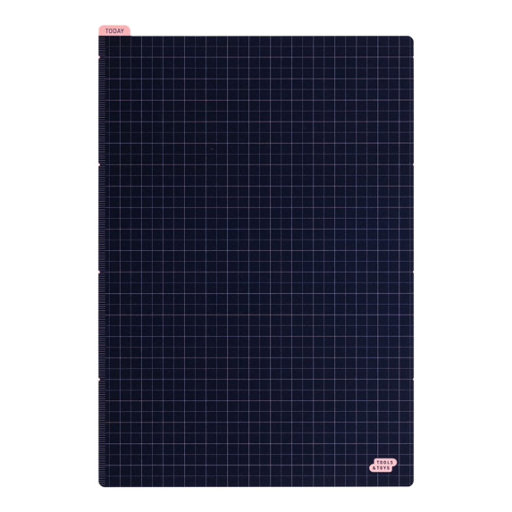 Hobonichi A5 Cousin Pencil Board - (Navy x Pink)