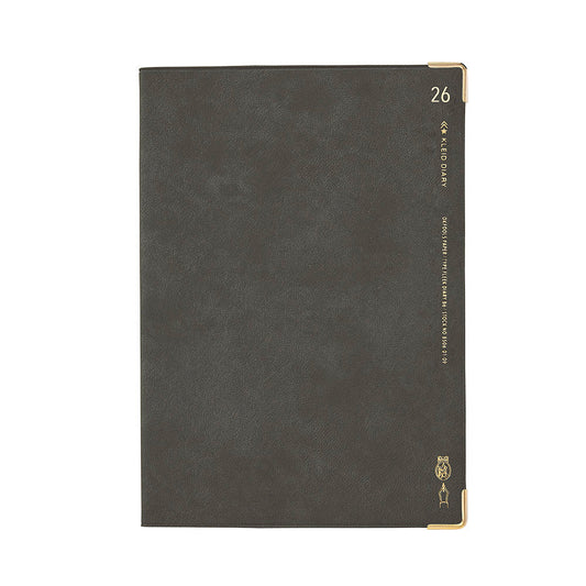Kleid 2026 Fleek Diary B6 - Charcoal