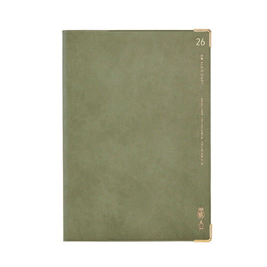 Kleid 2026 Fleek Diary B6 - Olive Drab