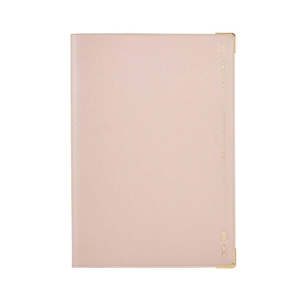 Kleid 2026 Fleek Diary B6 - Champagne Gold