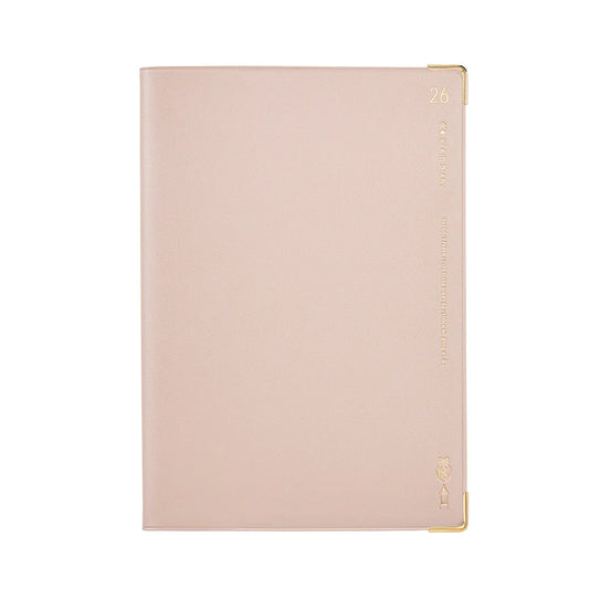 Kleid 2026 Fleek Diary B6 - Champagne Gold