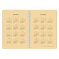 Kleid 2026 Kraft Work Diary B6 - Burgundy