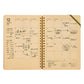 Kleid 2026 Kraft Work Diary B6 - Burgundy
