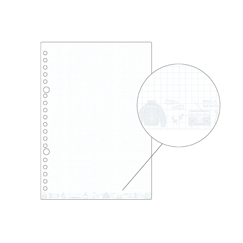 Kleid 2026 Eric x Kleid Loose Leaf Diary A5 - White