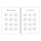 Kleid 2026 Eric x Kleid Ring Diary B6 - White