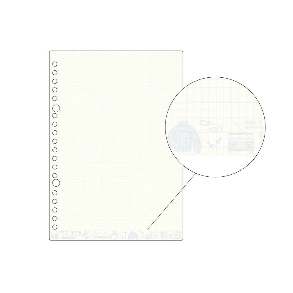 Kleid 2026 Eric x Kleid Loose Leaf Diary A5 - Cream