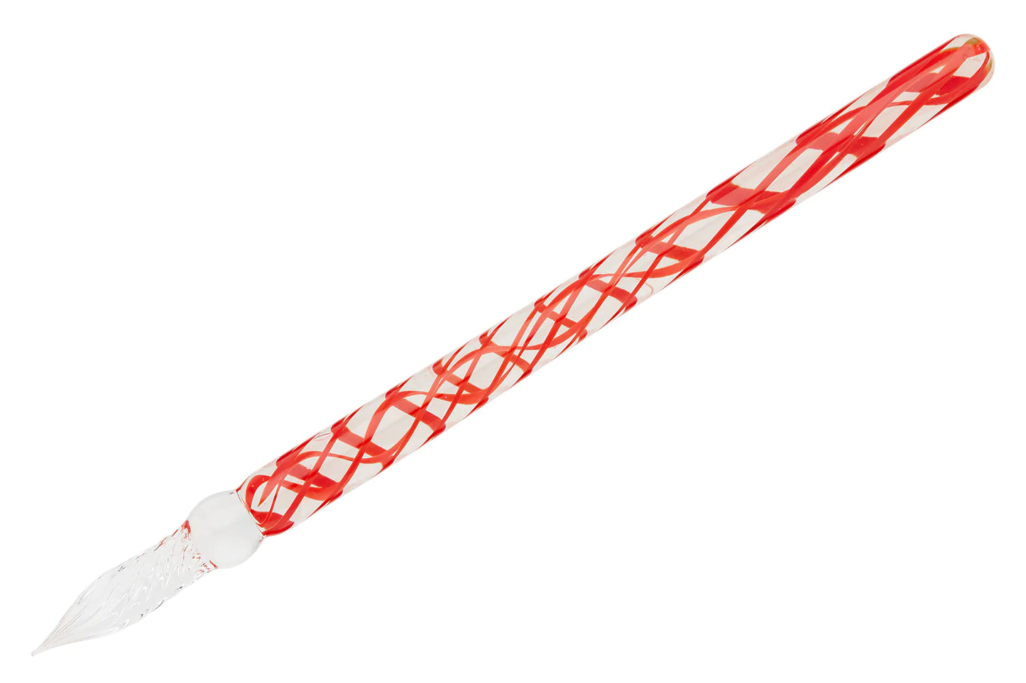 J. Herbin Glass Pen - Rouge Caroubier (Straight)