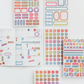 Hobonichi TSUKI no IRO Sticker Set - Schedule