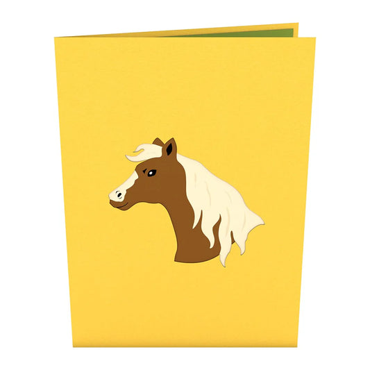 Lovepop Pop-Up Card - Horse