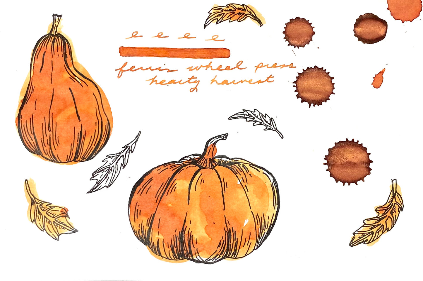 Ferris Wheel Press Hearty Harvest (38ml) Bottled Ink