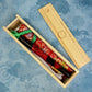 Pre-Owned RAW Grenadilla Black Wood and Ash Burr Fountain Pen 18K M