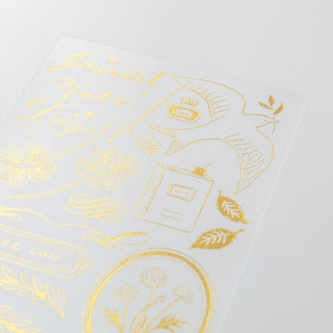 Midori Foil Transfer Stickers - Happy Motifs