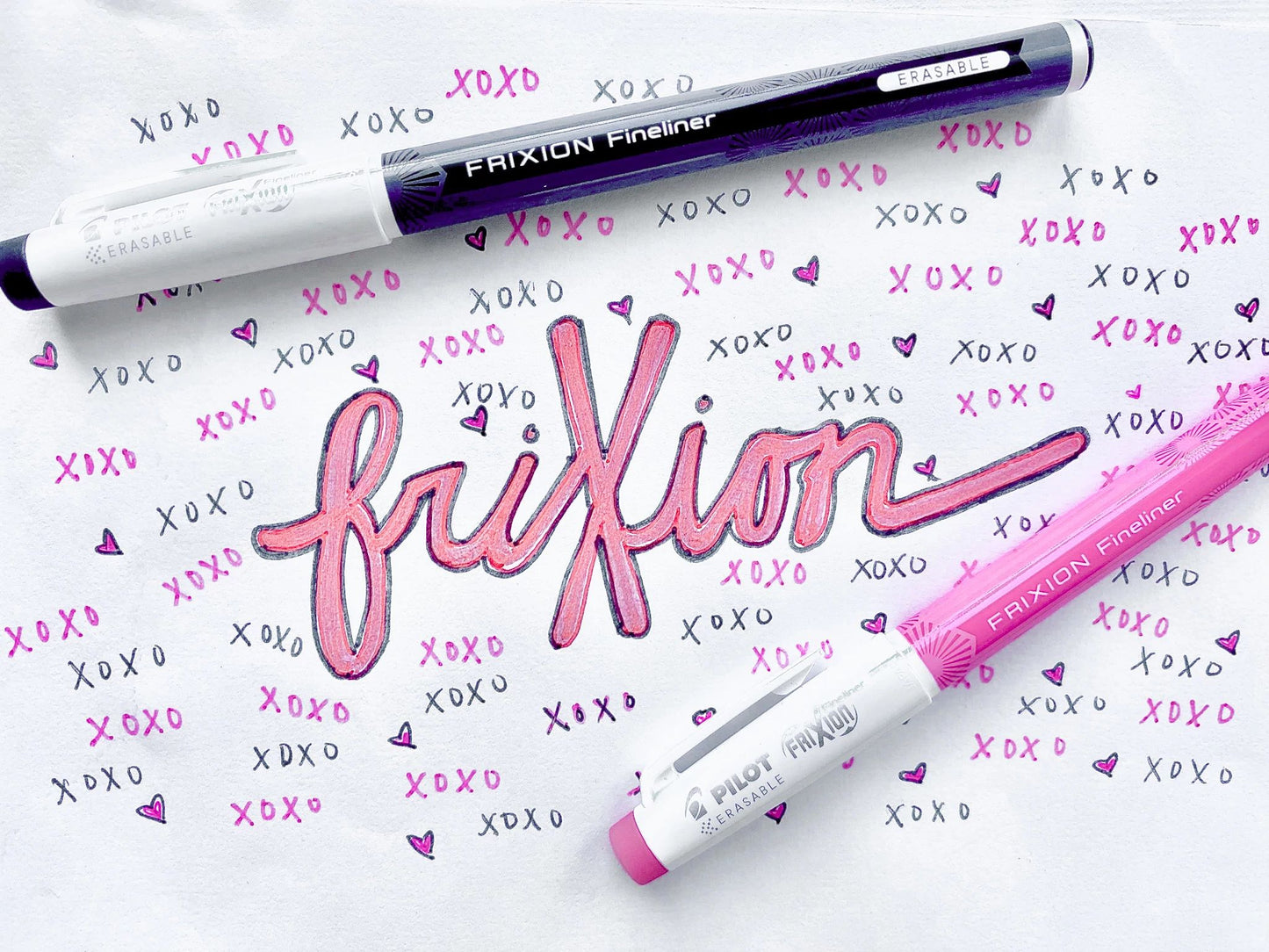 Pilot FriXion Fineliner Erasable Marker Pen - Blue