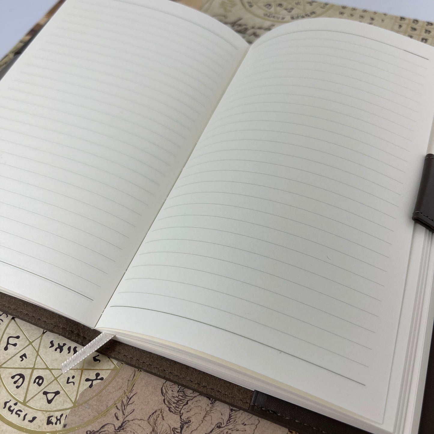 Orom Leather Refillable Journal - Brown (4.75x7.75)