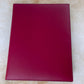 Orom Leather Refillable Journal - Red (7.25x9.25)