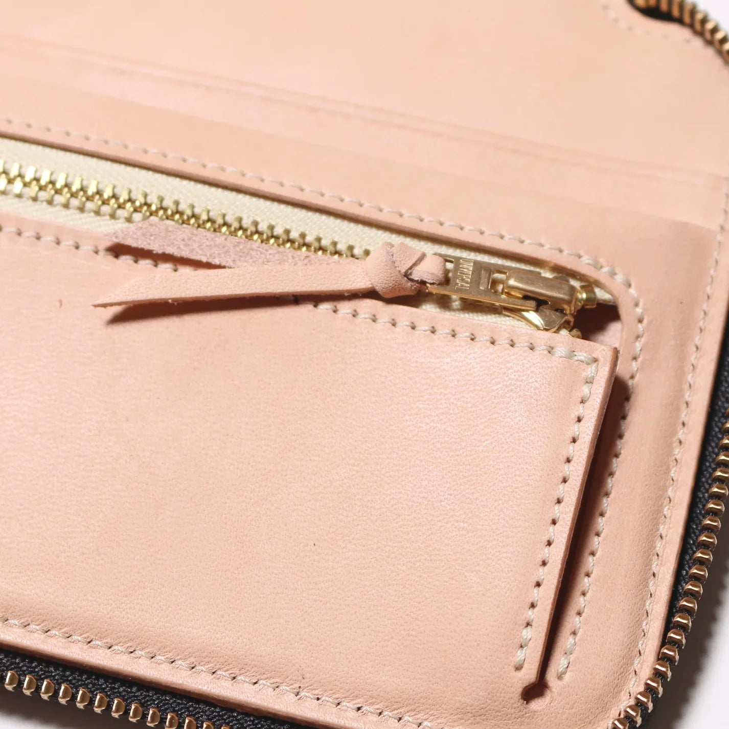 The Superior Labor Bridle Leather A6 Zip Organizer - Yellow